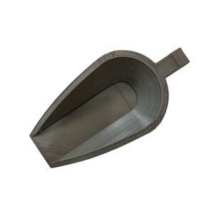 3D printing Brown Green / Grey Plastic Scoop